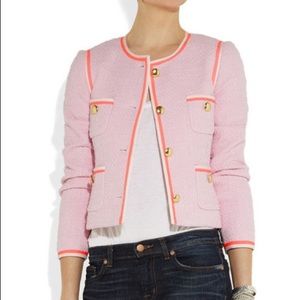 J. Crew Amanda Cotton-Tweed Jacket